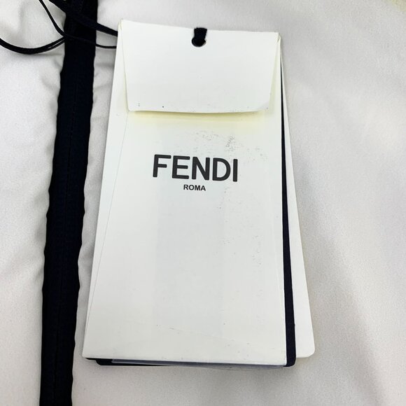 CM0398 Fendi Roma Multicolor Tie-Dye Hooded Jacket With Monogram Embossed Fabric - Picture 6 of 8